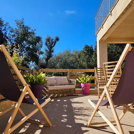 T2 Paisible Quartier Vigna Majo, Olmeto Apartment
